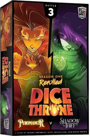 Dice Throne: Season One ReRolled – Pyromancer v. Shadow Thief