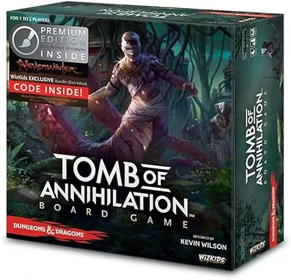 Dungeons & Dragons: Tomb of Annihilation Board Game