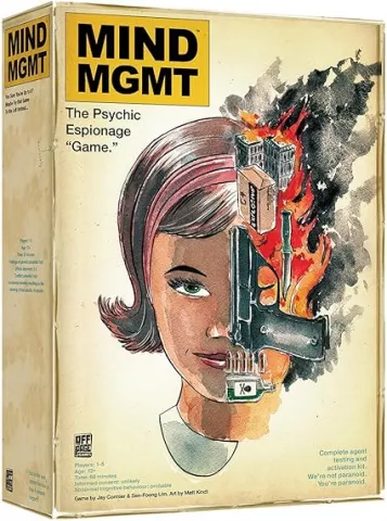 Mind MGMT: The Psychic Espionage “Game.”