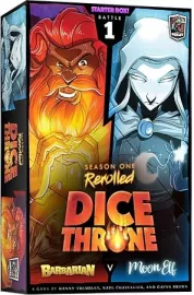 Dice Throne: Season One ReRolled – Barbarian v. Moon Elf