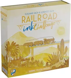 Railroad Ink Challenge: Shining Yellow Edition